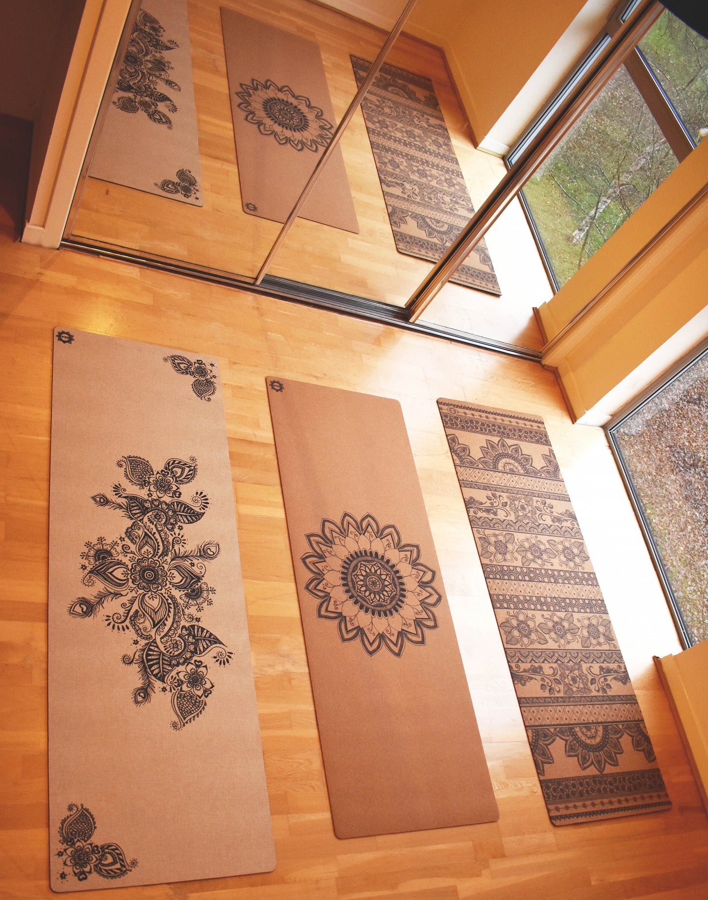 Mandala Cork Yoga Mat